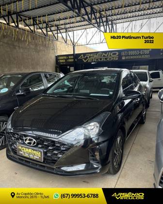 HYUNDAI HB20 1.0 TGDI FLEX PLATINUM PLUS AUTOMÁTICO
